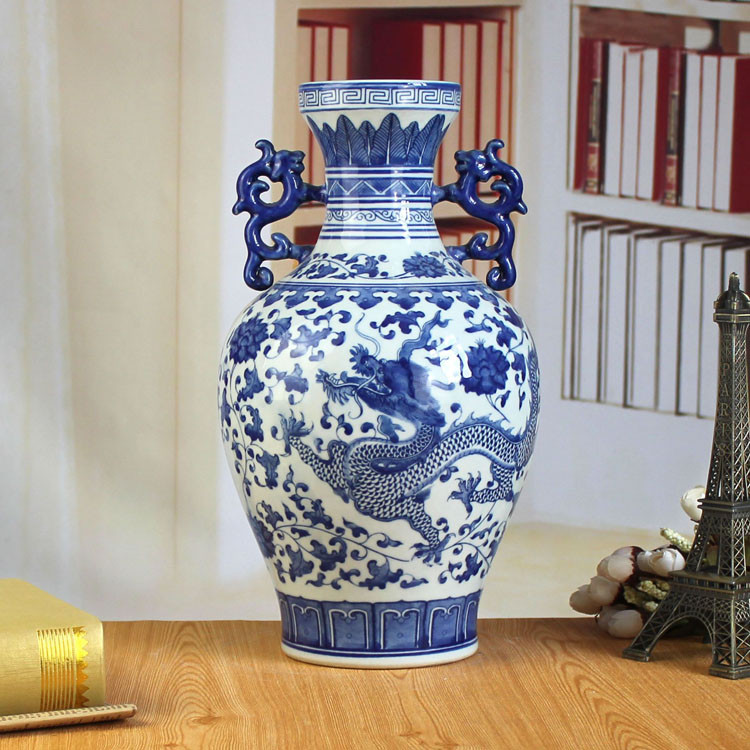 天浩 陶瓷台面HP97花瓶简约现代 花瓶