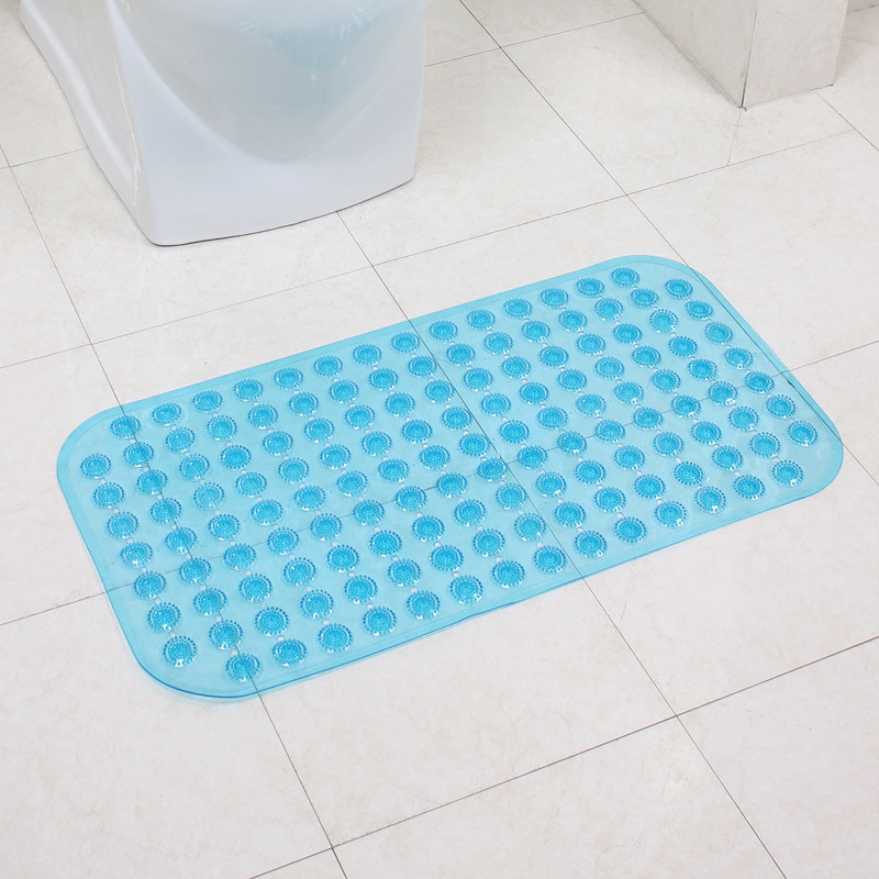 顾嘉 PVC卫浴纯色机器织造 地垫