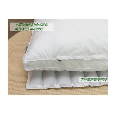 Xi Ruo 喜偌家纺 新款两用枕棉布纤维枕长方形 枕头