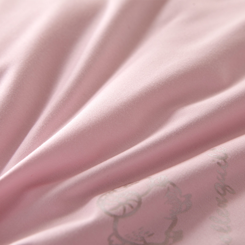 苏娜国际 米黄粉色绗缝冬季羊毛 被子