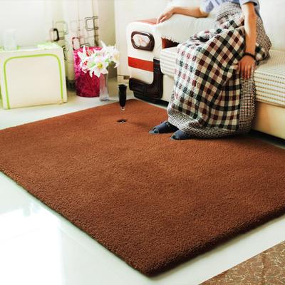 华旭 日式纯色长方形日韩机器织造 地毯