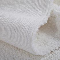 白色绒面卫浴纯色简约现代机器织造 地垫