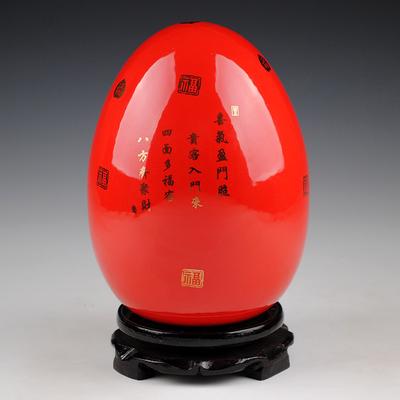 鸿轩 陶瓷台面HX-ZH0015花瓶现代中式 花瓶