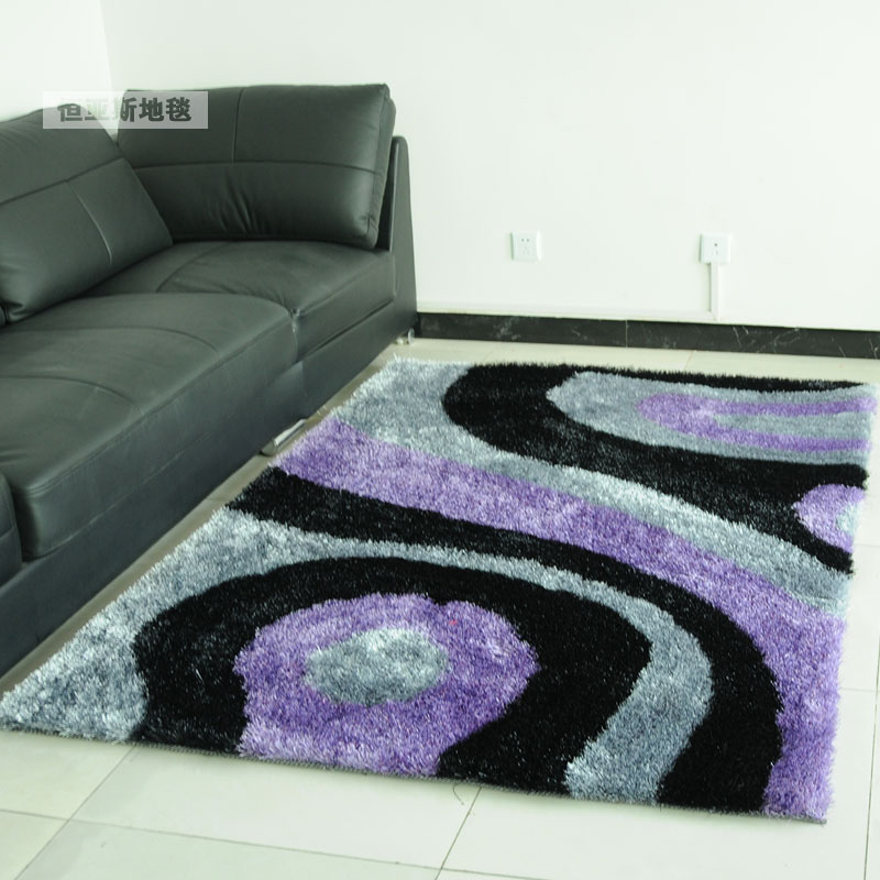 恒亚斯地毯 T015aT015化纤简约现代涤纶条纹长方形日韩机器织造 地毯