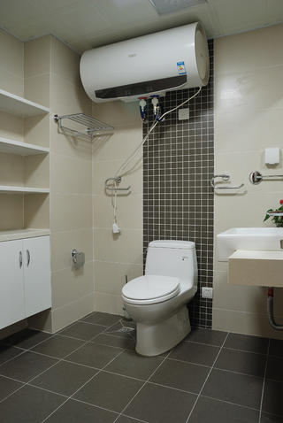 80㎡北欧两居室装修卫生间设计图
