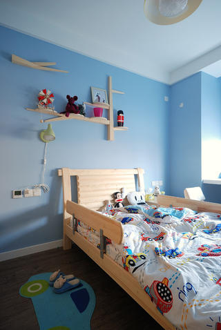 美式休闲二居装修儿童房设计图