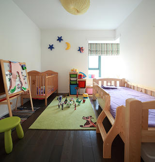 现代风格三居之家儿童房设计图