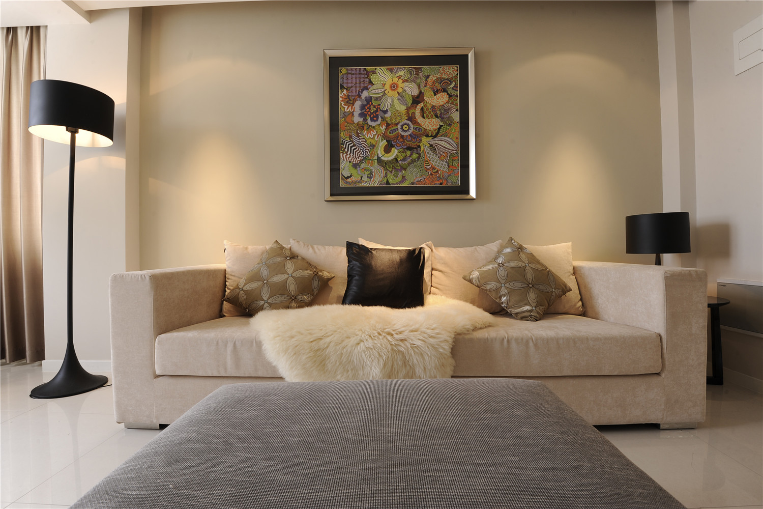 三居室现代简约家沙发图片