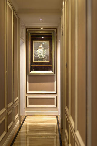 140平欧式装修走廊图片