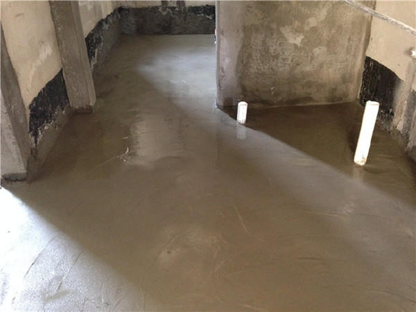 成型,我家这层水泥沙铺的很厚,很扎实。这样更