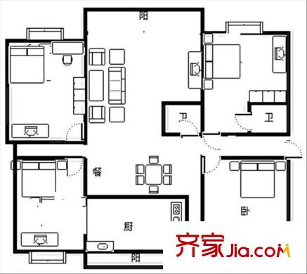 昆山 花桥国际美车城 户型图