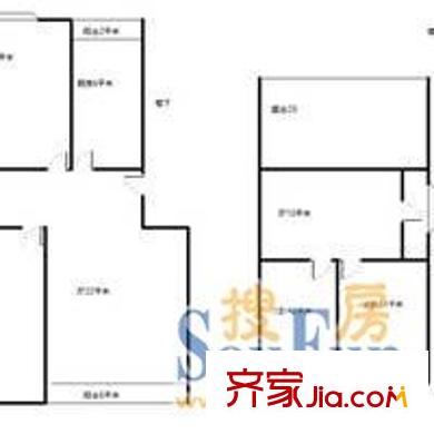 金泽苑 4室 户型图