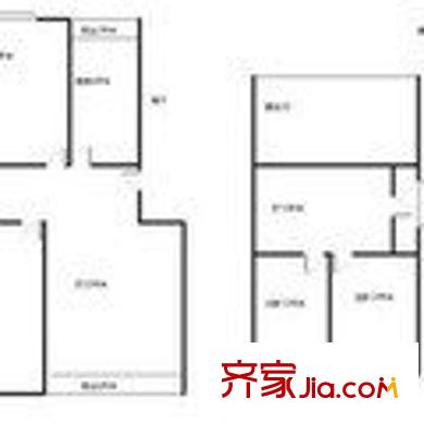金泽苑 4室 户型图