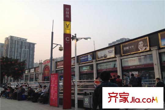 潭村改造项目距离地铁站100米