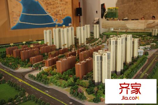 南部湾・万科城沙盘图实景(2014-11-3)