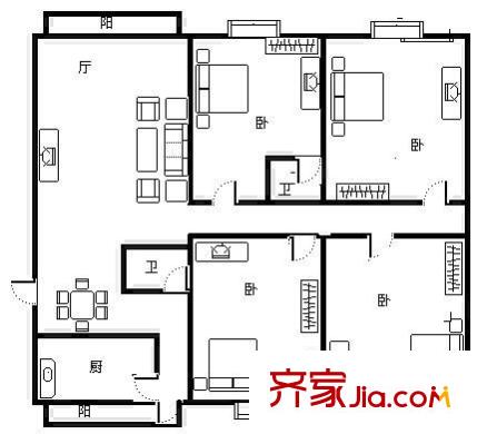 昆山 花桥国际美车城 户型图