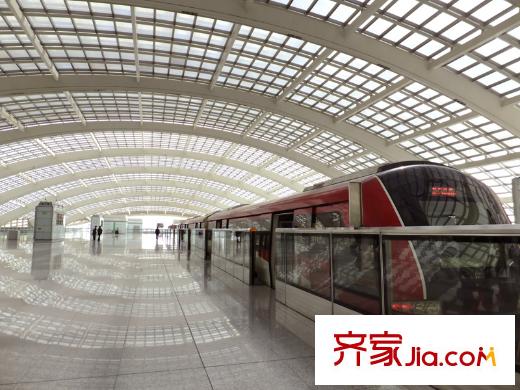 大北京城上城配套图周边配套-地铁
