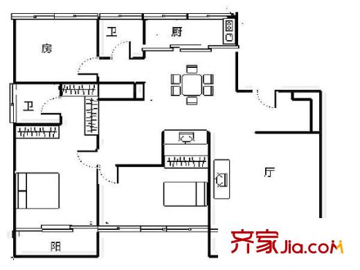 丁香苑户型图
