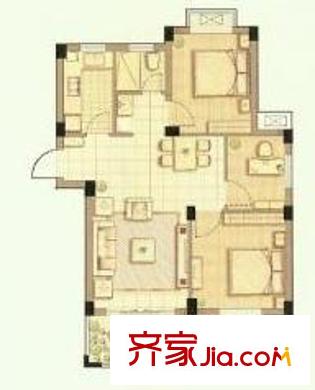 小骆花园3室2厅
