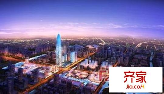 宁波中心兰园外景图
