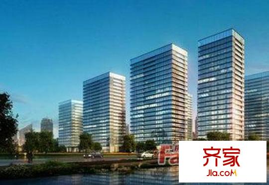 宁波中心兰园外景图