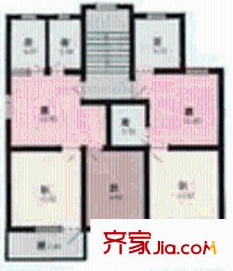 孔雀小区户型图户型图 4室2厅2卫1厨
