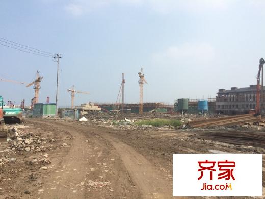 景瑞红翎台工程进度20150817