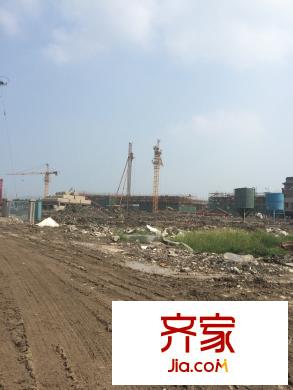 景瑞红翎台工程进度20150817