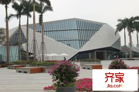 南部湾・万科城营销中心外景(2014-11-4)