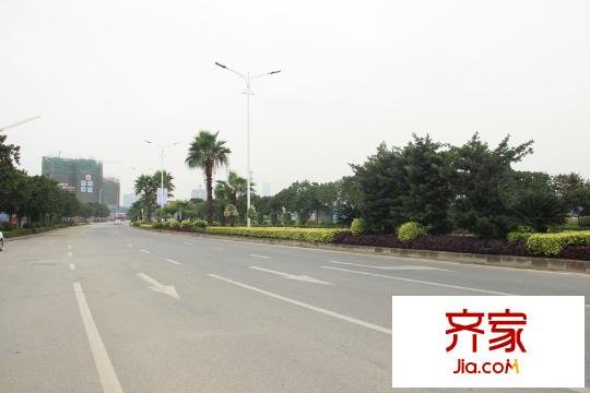 南部湾・万科城长德路实景(2014-11-3)