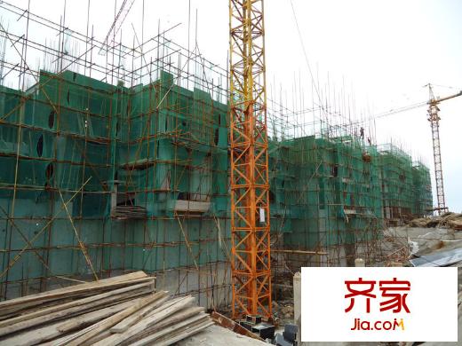 金海湾实景图6号楼工程实景(2012-7-26)