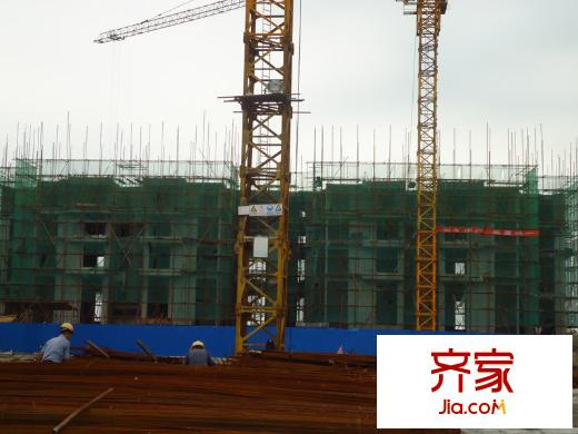 金海湾实景图7号楼工程实景(2012-7-26)