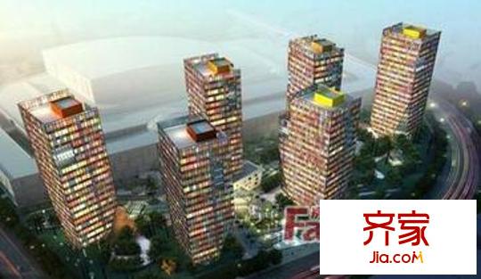 江北万达公寓外景图3