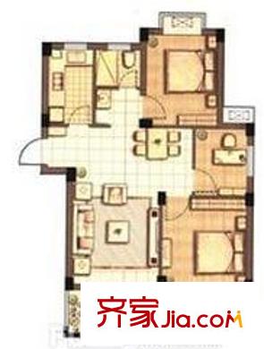 小骆花园3室2厅2