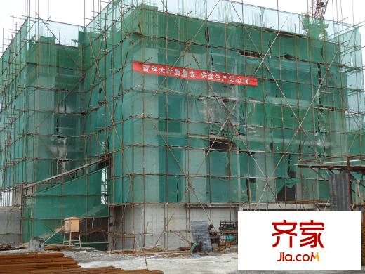 金海湾实景图2号楼工程实景(2012-7-26)