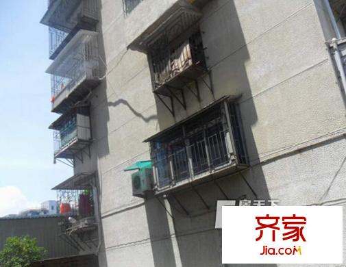 公交大修厂单位宿舍外景图