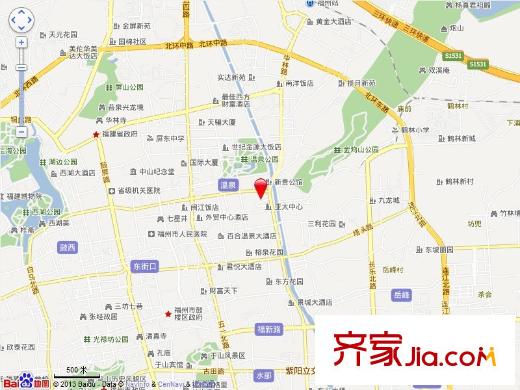 永德信花园交通图