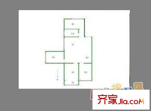水利水电勘测设计院单位宿舍 户型图