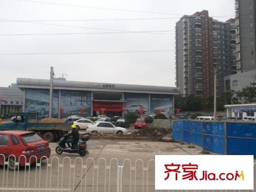 富强天合园配套图北京现代4S店