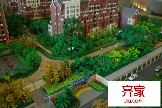 联投金色港湾洋房沙盘绿化(2015.3.14)