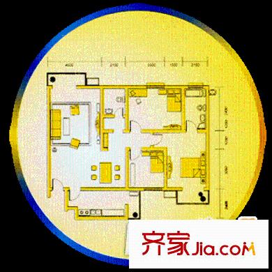 太原 阳光时尚公寓 户型图
