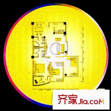 太原 阳光时尚公寓 户型图