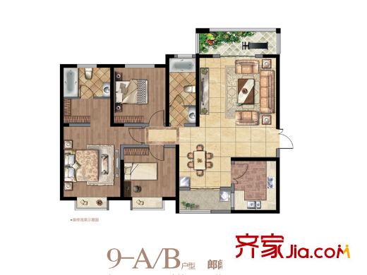 太原府东公馆户型图,装修效果图,实景图,交通图,配套图片-齐家网小区