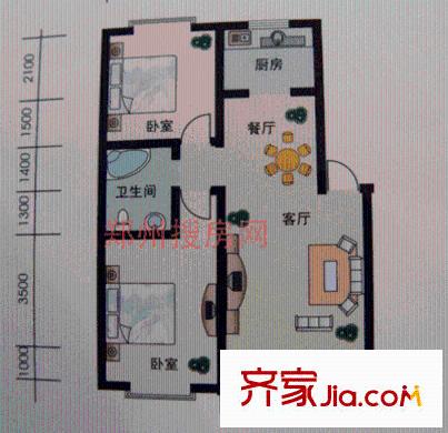 格林度假山庄 户型图