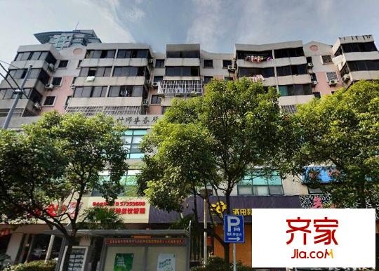 沪士小区外景图