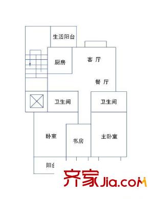 锦绣年华 0室 户型图