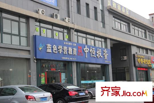 西苑华府项目南门对面商铺
