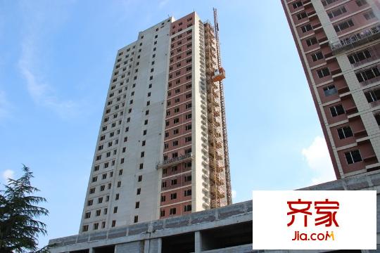 佳境天城高层1#楼外墙施工(2015-9-8)