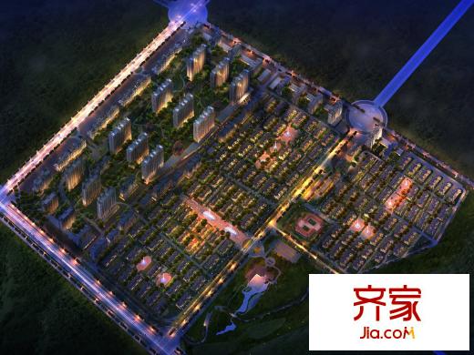 世茂・萨拉曼卡鸟瞰图