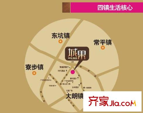 城果交通图